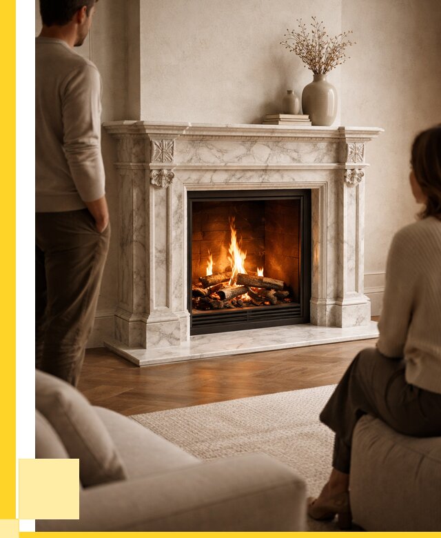 Мраморные камины под ключ в Междуреченске от 252625 р. | ЭриданМжд