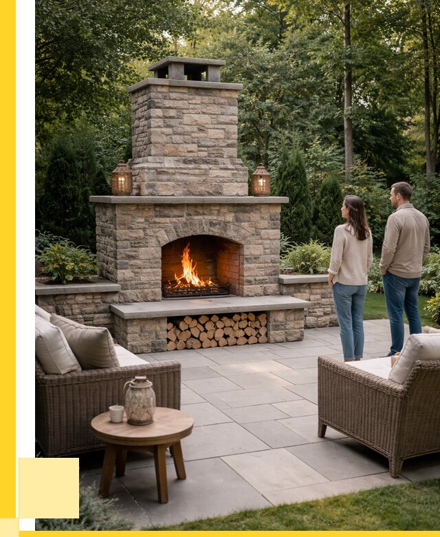 Уличные камины из кирпича в Междуреченске от 151575 р. | ЭриданМжд