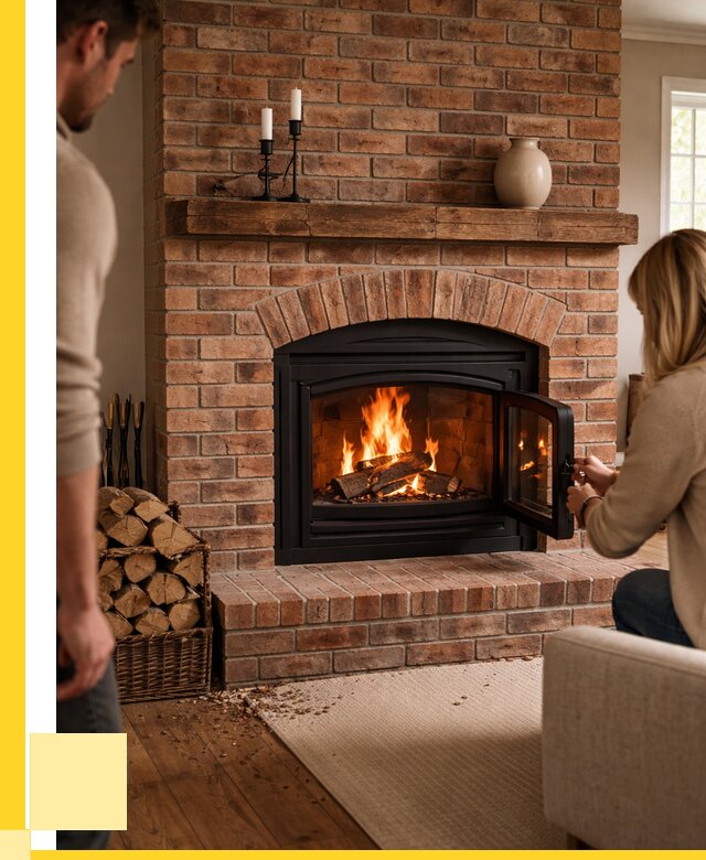 Кирпичные камины под ключ в Междуреченске от 151575 р. | ЭриданМжд