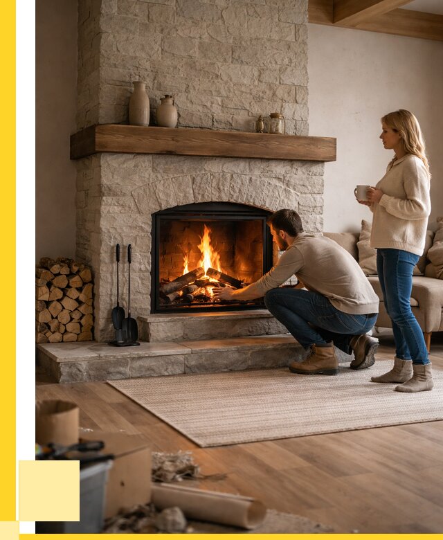 Камины для загородного дома в Междуреченске от 353675 р., ЭриданМжд