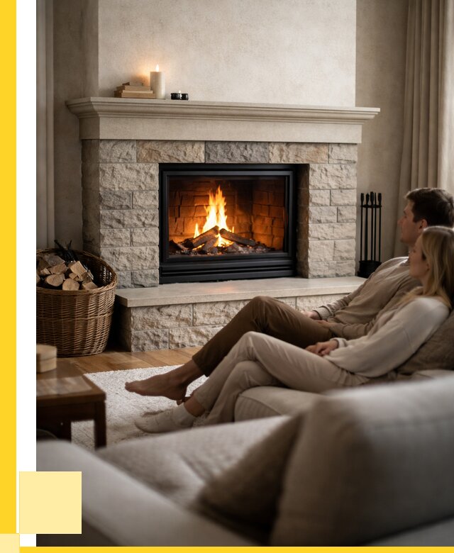 Камины в частном доме под ключ в Междуреченске от 202100 р. | ЭриданМжд