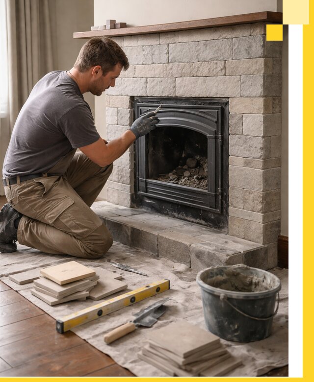 Профессиональный ремонт каминов в Междуреченске восстановление и сервис