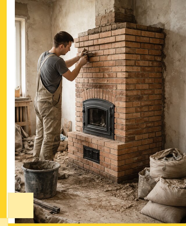 Строительство печей в Междуреченске от 65683 р. под ключ, ЭриданМжд