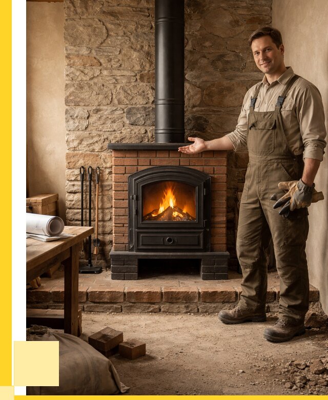 Печи отопительные из кирпича в Междуреченске от 80840 р., ЭриданМжд