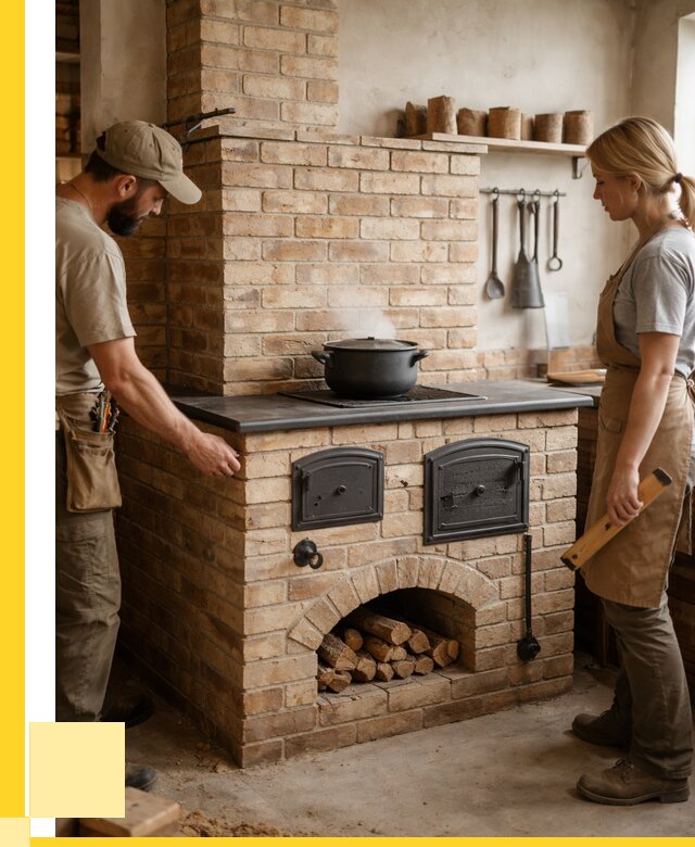 Варочно отопительные печи в Междуреченске от 90945 р. | ЭриданМжд