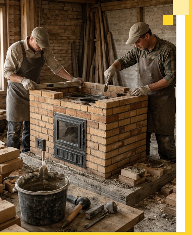 Изготовление и установка варочных печей под ключ в Междуреченске