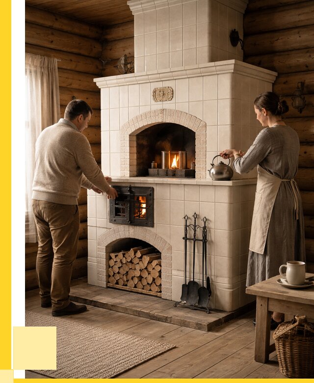 Русские печи в Междуреченске: установка от 151575 р. ЭриданМжд