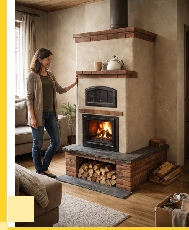 Печи шведки в Междуреченске от 85893 р. | ЭриданМжд — печь шведка