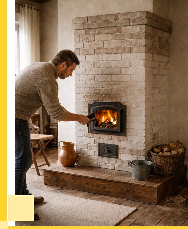 Печь голландка из кирпича в Междуреченске от 85893 р. | ЭриданМжд