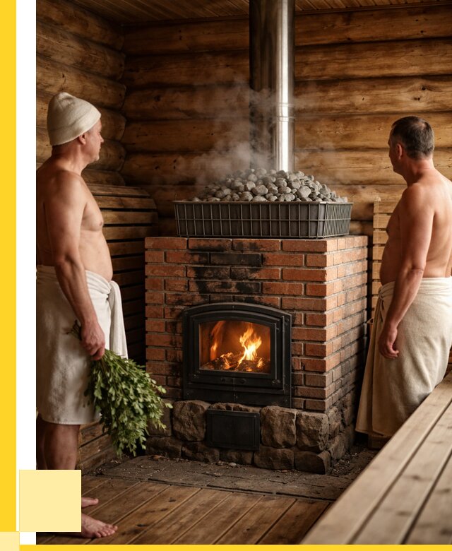 Печи для парной в Междуреченске под ключ от 65683 р. - ЭриданМжд