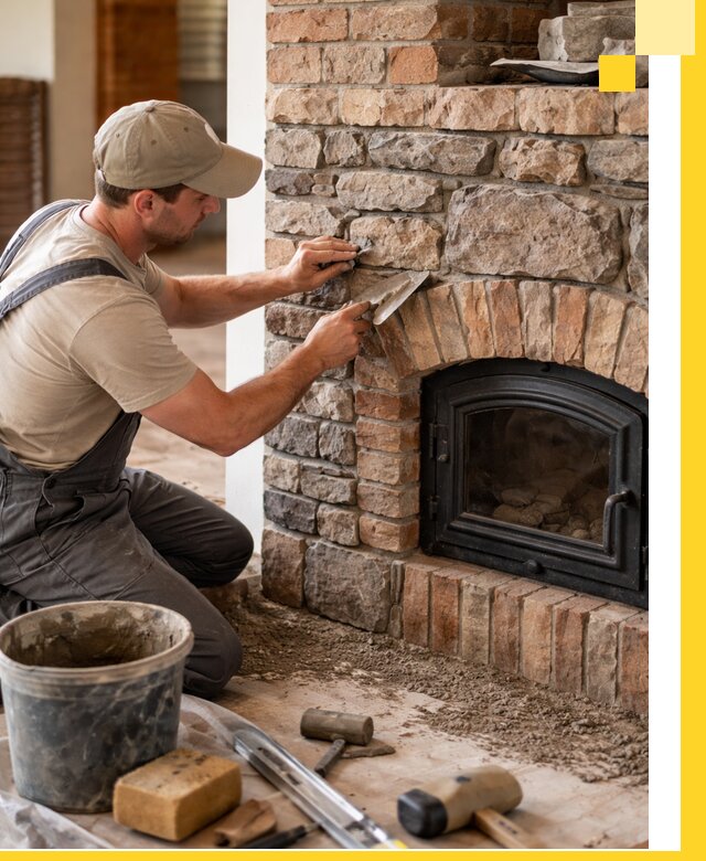 Печи для дома под ключ в Междуреченске, установка и доставка