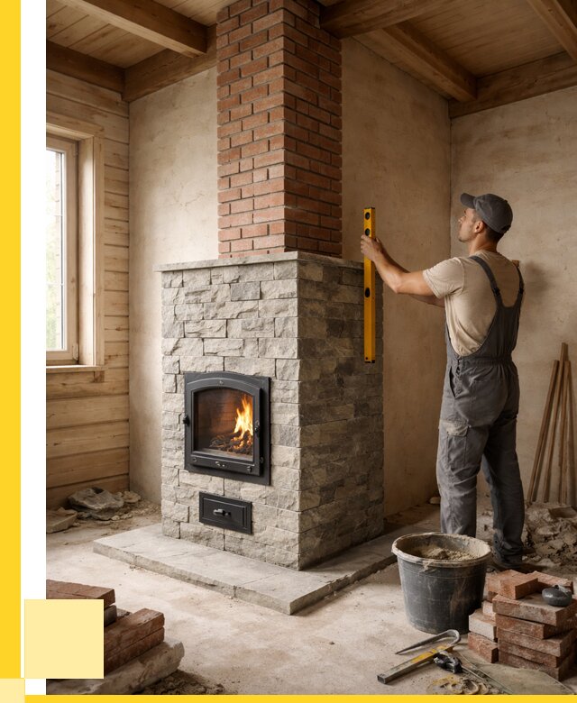 Печи и дымоходы под ключ в Междуреченске от 45473 р., ЭриданМжд