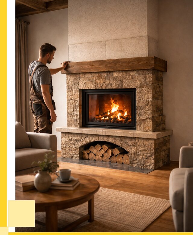 Печи камины для дома под ключ в Междуреченске от 55578 р. | ЭриданМжд