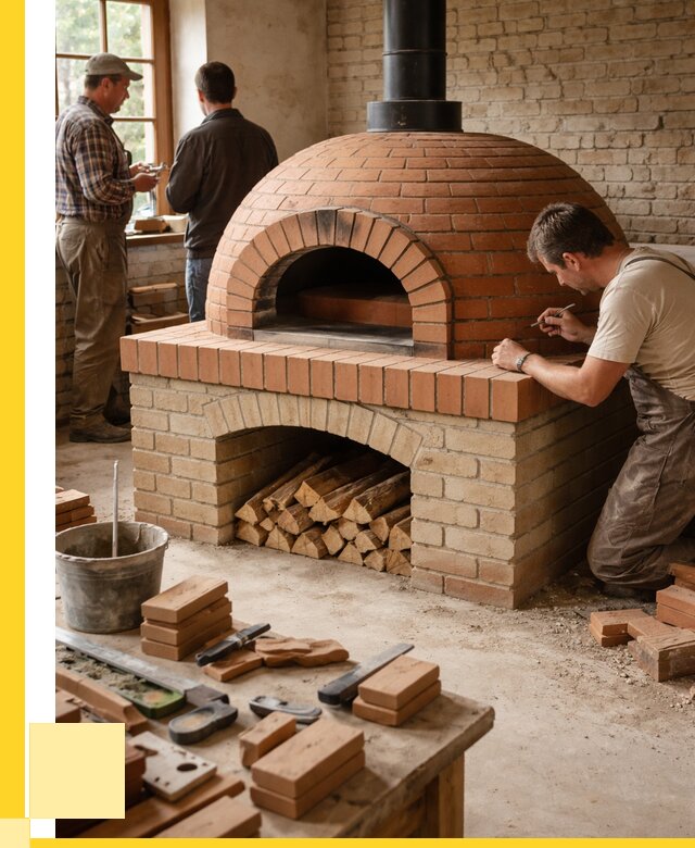 Помпейская печь дровяная для пиццы в Междуреченске | ЭриданМжд от 202100 р.