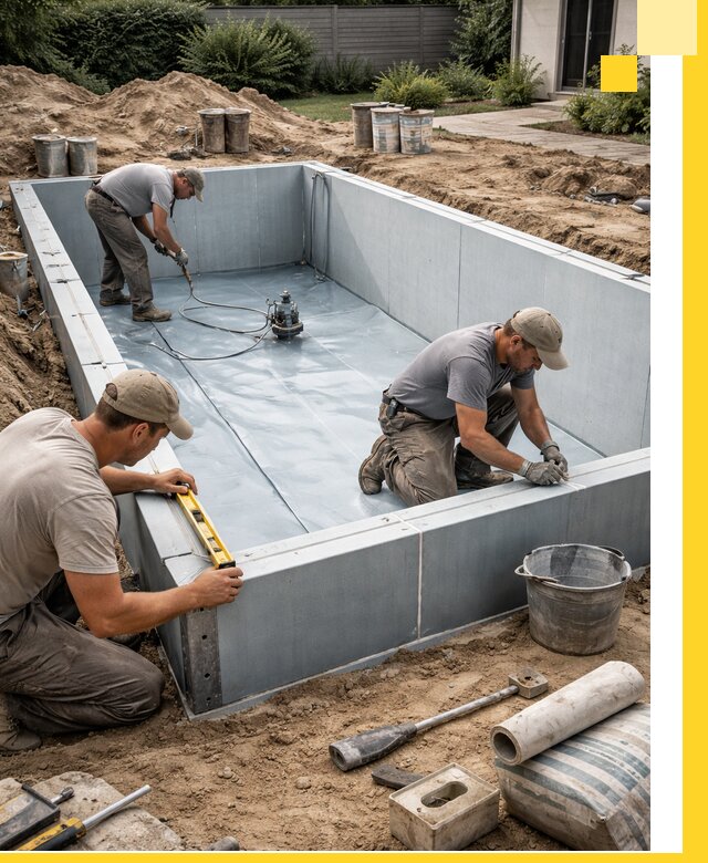 Профессиональный монтаж бассейнов под ключ в Междуреченске с гарантией