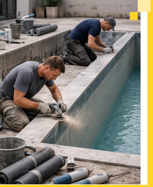 Профессиональный ремонт бассейнов под ключ в Междуреченске