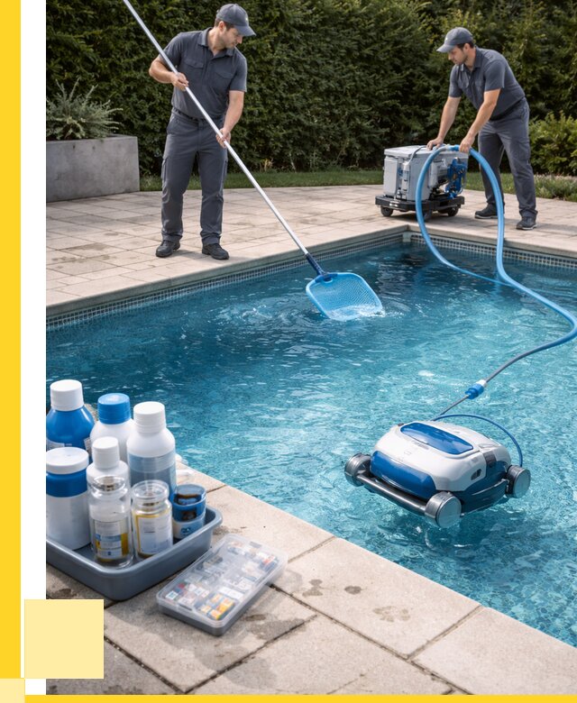 Чистка бассейнов в Междуреченске роботами, от 4547 р. | ЭриданМжд