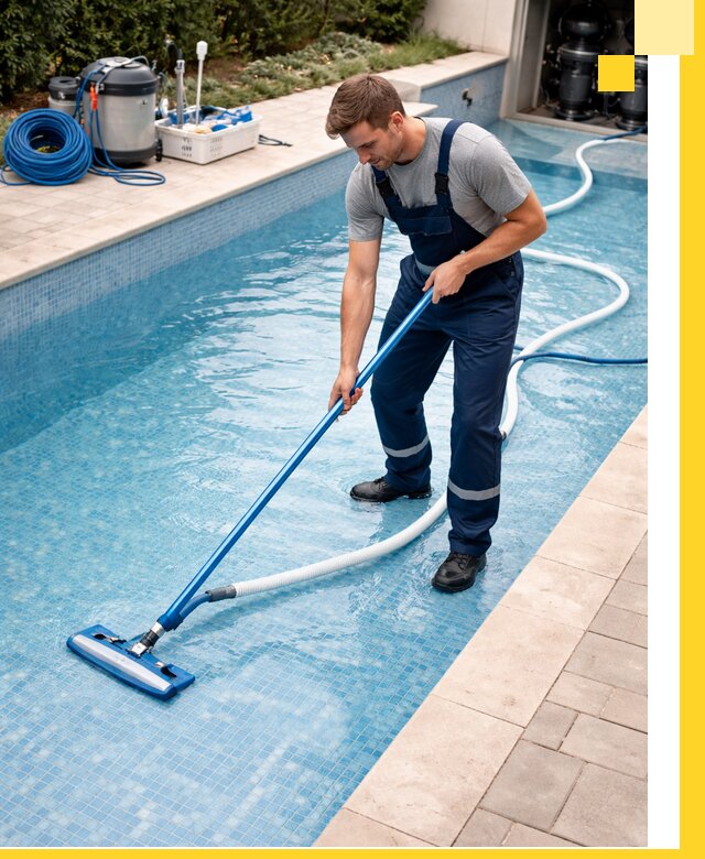 Профессиональная чистка бассейнов и фильтров в Междуреченске под ключ