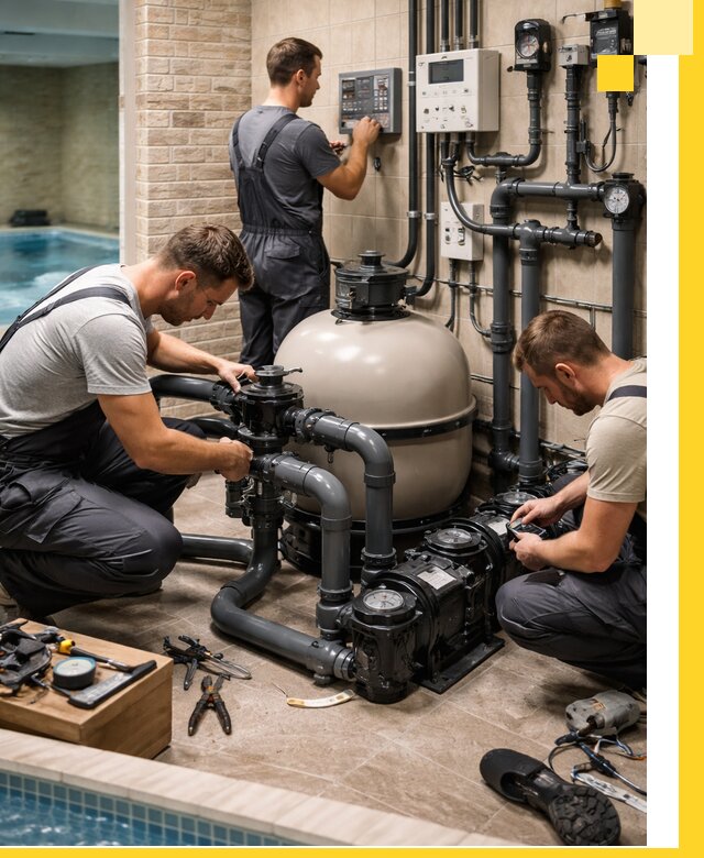 Комплексное оборудование для бассейнов под ключ в Междуреченске