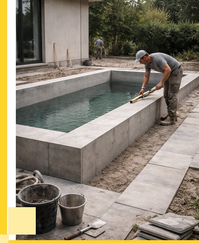 Строительство бетонного бассейна в Междуреченске от 1212600 р. | ЭриданМжд