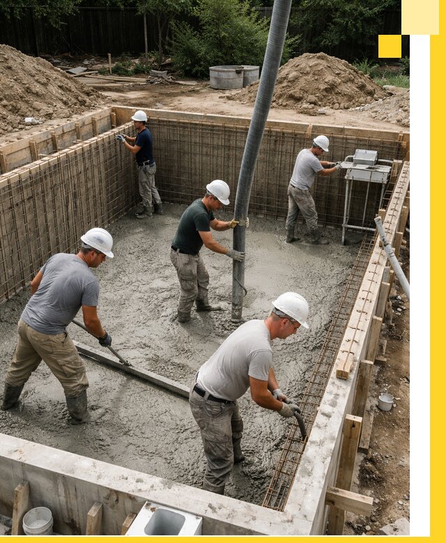 Строительство бетонных бассейнов под ключ в Междуреченске