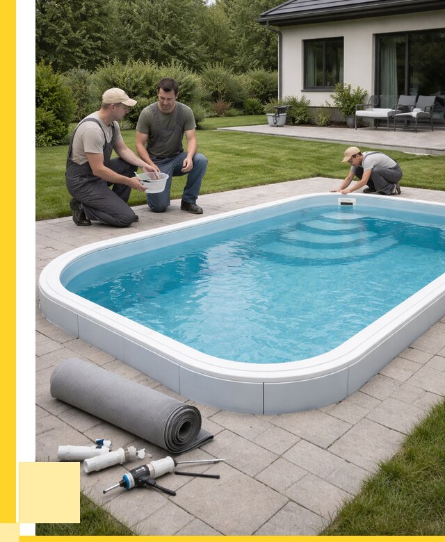 Пластиковый бассейн купить в Междуреченске от 252625 р., ЭриданМжд