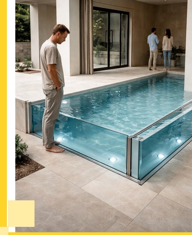 Стеклянные бассейны в Междуреченске от 1212600 р. | ЭриданМжд — мозаика