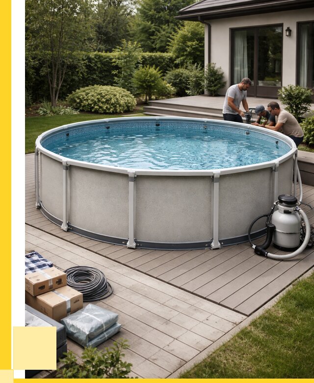 Купить каркасные бассейны в Междуреченске от 45473 р. | ЭриданМжд