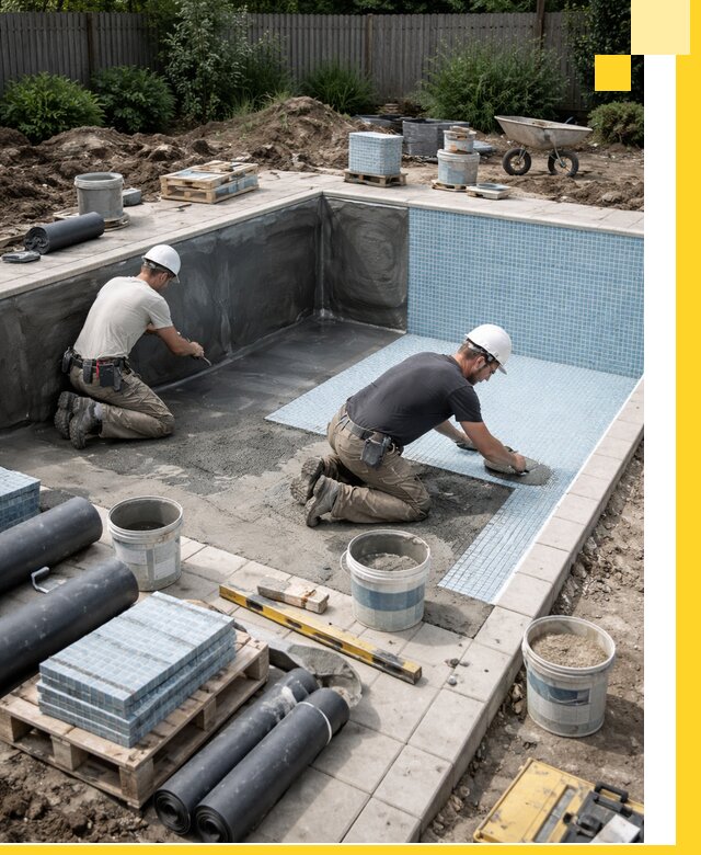 Проектирование и строительство стационарных бассейнов в Междуреченске