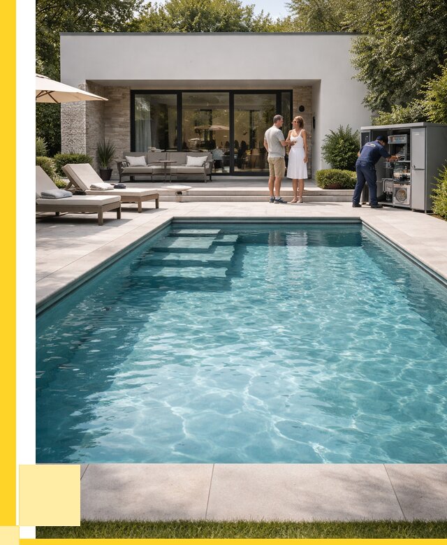 Бассейн в доме в Междуреченске под ключ от 1212600 р. | ЭриданМжд