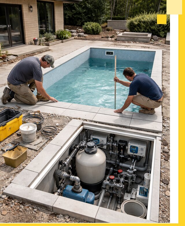 Строительство качественных домашних бассейнов под ключ в Междуреченске