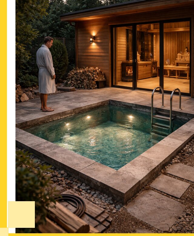 Бани с бассейном под ключ в Междуреченске от 95998 р. | ЭриданМжд