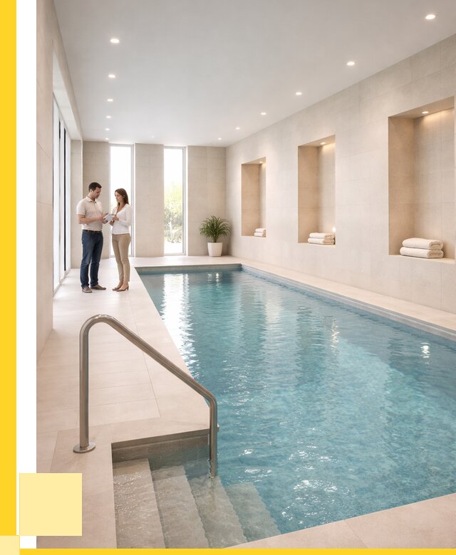 Бассейны в помещении под ключ в Междуреченске от 1515750 р. | ЭриданМжд