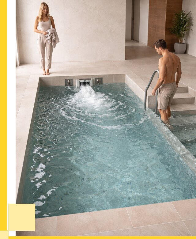 Бассейн с противотоком в Междуреченске от 252625 р. | ЭриданМжд