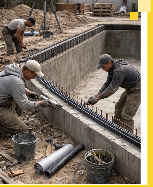 Качественный монтаж чаши бассейна в Междуреченске под ключ с гарантией