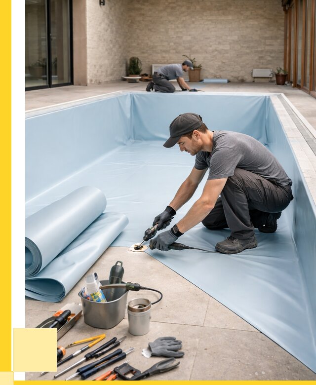 Пленка ПВХ для бассейнов в Междуреченске от 2526 р. | ЭриданМжд