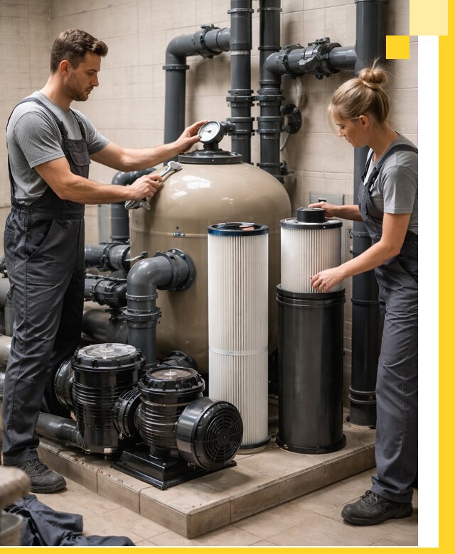 Фильтры и системы фильтрации для бассейнов в Междуреченске