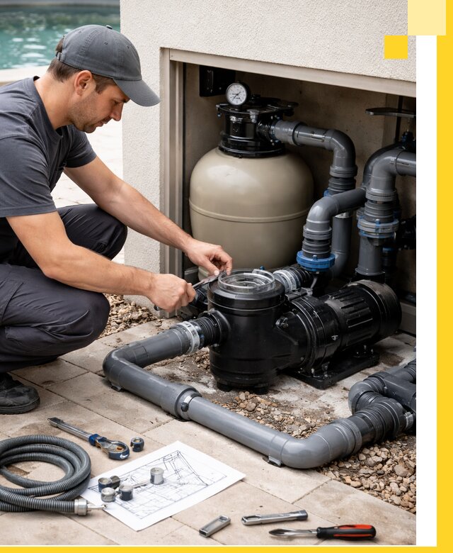 Поставка, монтаж и сервис насосов для бассейнов в Междуреченске