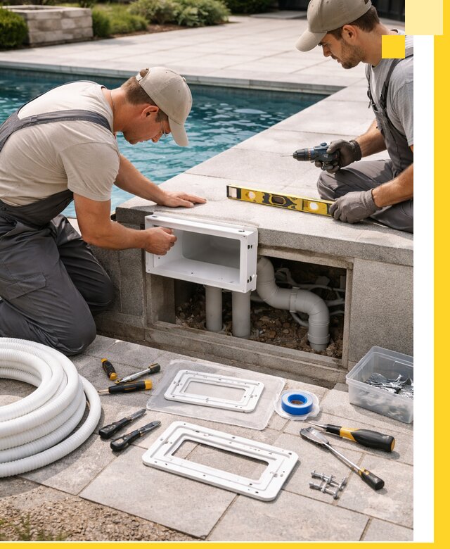 Поставка и установка скиммеров для бассейнов в Междуреченске