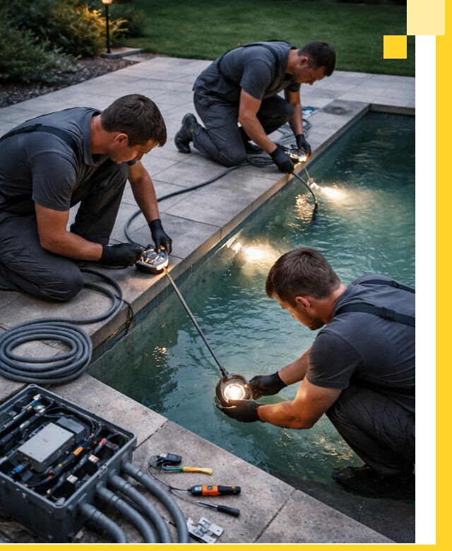 Профессиональное освещение бассейнов в Междуреченске: дизайн и монтаж