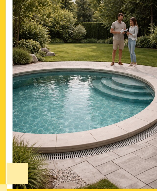 Круглые каркасные бассейны купить в Междуреченске от 252625 р. | ЭриданМжд