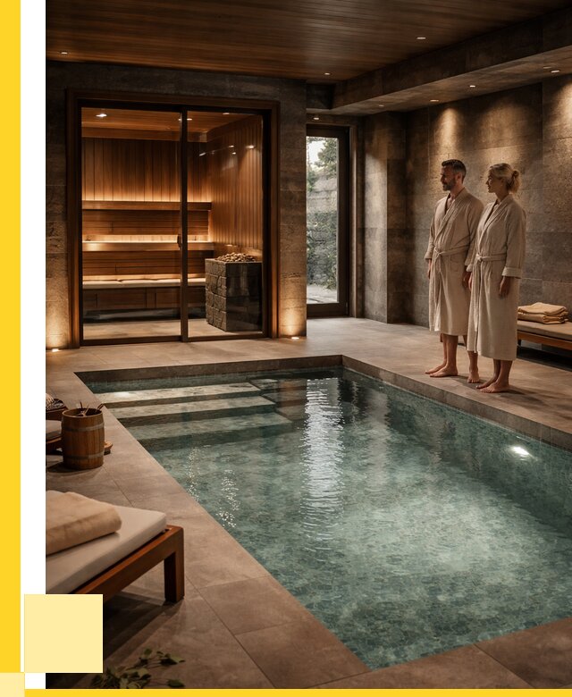 Сауна с большим бассейном в Междуреченске от 1212600 р. ЭриданМжд