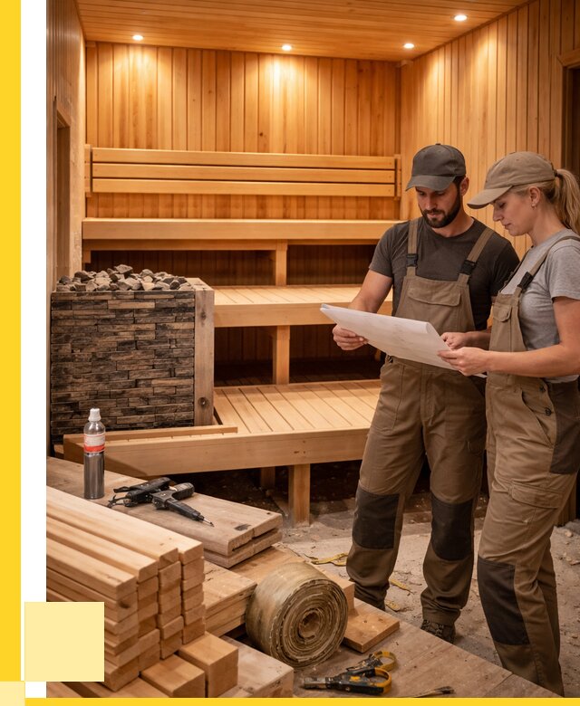 Строительство саун в Междуреченске под ключ от 252625 р., ЭриданМжд