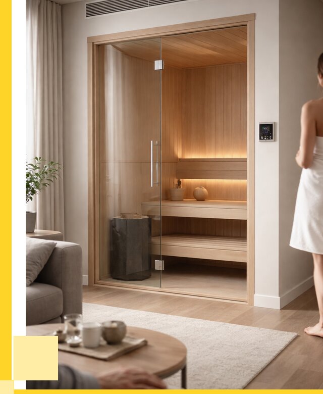 Сауна в квартире под ключ в Междуреченске от 121260 р. ЭриданМжд