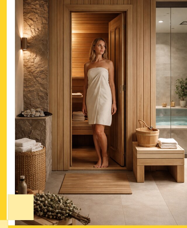 Купить готовую сауну для дома в Междуреченске от 202100 р. | ЭриданМжд