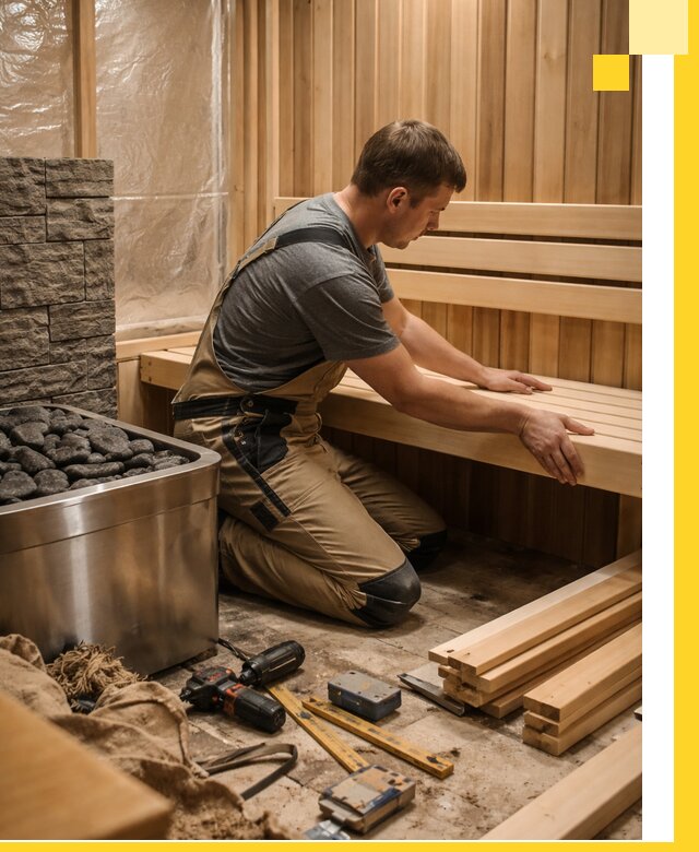 Сауны для дома под ключ с проектированием и монтажом в Междуреченске