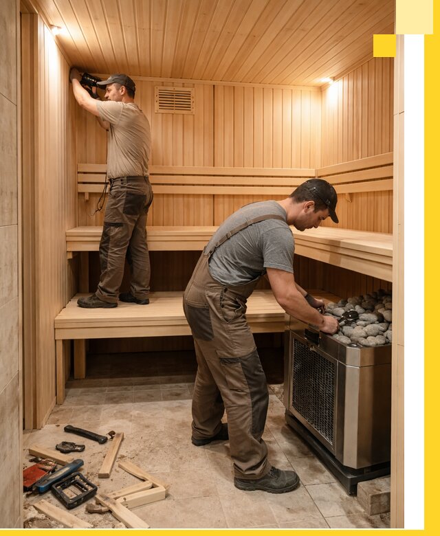 Купить сауну под ключ в Междуреченске с монтажом и гарантией