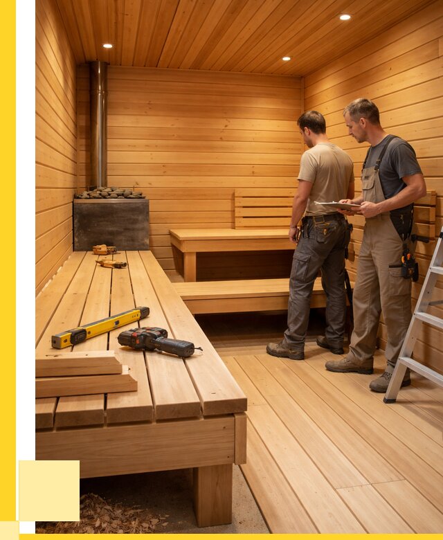 Отделка бань и саун в Междуреченске по цене от 4547 р. | ЭриданМжд