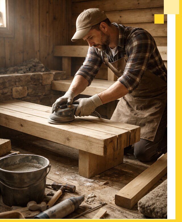 Ремонт бань под ключ в Междуреченске с гарантией качества и сроков