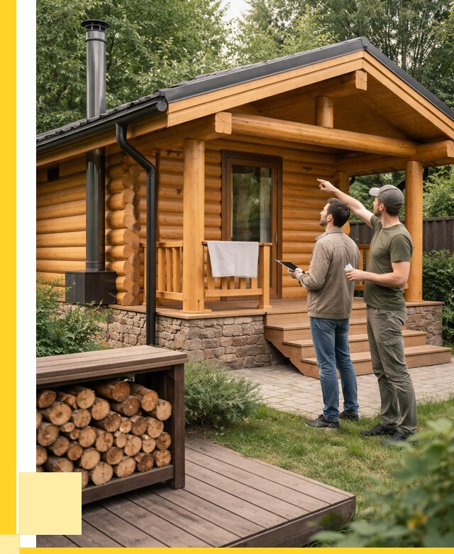 Бани для дачи под ключ в Междуреченске от 252625 р. | ЭриданМжд